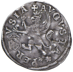 reverse: Perugia. Leone X (1513-1521). Mezzo giulio AG gr. 1,62. Muntoni 144. Berman 718. Finetti 157. MIR 704/1. Rarissimo. Graffietti e colpetti, altrimenti q.BB/BB