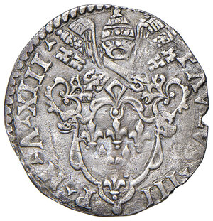 obverse: Roma. Paolo III (1534-1549). Grosso anno XIII AG gr. 1,30. Muntoni 59. Berman 912. MIR 894/1. Raro. BB