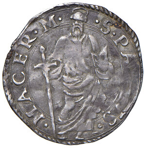 reverse: Macerata. Paolo III (1534-1549). Grosso AG gr. 1,82. Muntoni 149. Berman 952. MIR 927/1. Molto raro. BB