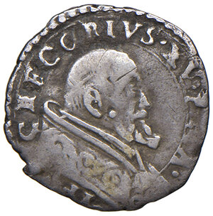 obverse: Roma. Gregorio XV (1621-1623). Mezzo grosso anno II AG gr. 0,75. Muntoni 21. Berman 1653. MIR 1628/2. Raro. BB