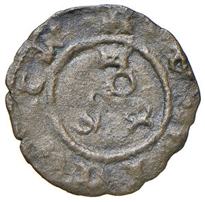 obverse: Fermo. Francesco Sforza (1434-1446). Picciolo MI gr. 0,44. Bellesia Fermo 7. Molto raro. q.BB