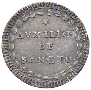 reverse: Roma. Pio VI (1775-1799). Grosso anno XII AG gr. 1,29. Muntoni 58. Berman 2969. MIR 2772/11. Patina di medagliere, q.SPL