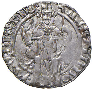obverse: Martino V (1417-1431). Avignone. Grosso AG 2,01. Muntoni 32. Berman 285. MIR 285/1. Raro. q.SPL