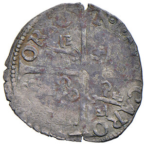 reverse: Pio V (1566-1572). Avignone. Mezzo grosso (Card. Legato Carlo di Borbone, 1565-1590) MI 1,05. Muntoni 41. Berman 1132. MIR 1102/1. Raro. BB