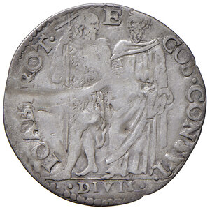 reverse: Firenze. Cosimo I de Medici (1537-1574). II periodo: duca di Firenze e Siena, 1555-1569. Giulio 1565 AG gr. 2,70. MIR 154/1. Raro. q.BB