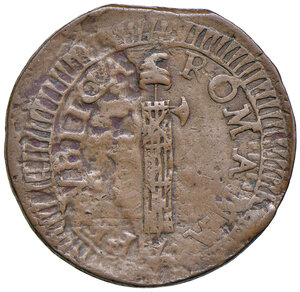 obverse: Fermo. Repubblica Romana (1798-1799). Baiocco CU gr. 9,54. Pagani 55. Muntoni 53. Bruni 36. MIR 2923/1. Raro. q.BB