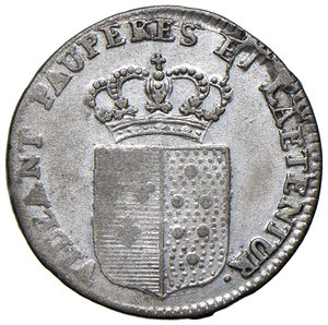 obverse: Firenze. Ludovico di Borbone (1801-1803). Da 10 soldi 1802 MI. MIR 418. Rara. Buon BB/BB