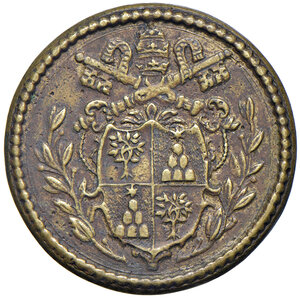 obverse: Alessandro VII (1655-1667). Peso monetale del 4 scudi d oro AE gr. 13,39. Mazza 110. Raro. Buon BB