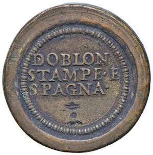 reverse: Innocenzo XI (1676-1689). Peso monetale del 4 scudi d oro AE gr. 13,17. Mazza 235 H. Raro. Buon BB