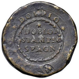 reverse: Clemente XI (1700-1721). Peso monetale dell 8 scudi d oro AE gr. 26,48. Mazza 333 K. Raro. BB