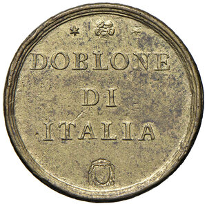 reverse: Clemente XI (1700-1721). Peso monetale del 4 scudi d oro AE gr. 13,07. Mazza 368 P. Raro. q.SPL