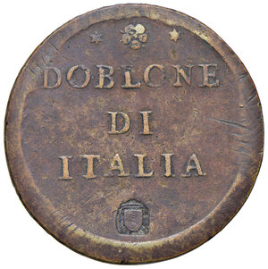 reverse: Clemente XI (1700-1721). Peso monetale del 4 scudi d oro AE gr. 11,93. Mazza 368 P. Raro. BB