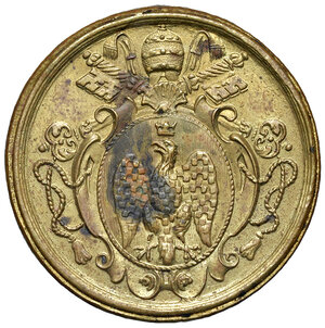 obverse: Innocenzo XIII (1721-1724). Peso monetale del 4 scudi d oro AE gr. 13,27. Mazza 442 S. Raro. q.SPL