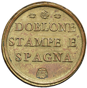 reverse: Innocenzo XIII (1721-1724). Peso monetale del 4 scudi d oro AE gr. 13,27. Mazza 442 S. Raro. q.SPL