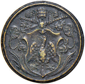 obverse: Innocenzo XIII (1721-1724). Peso monetale del 2 scudi d oro AE gr. 6,61. Mazza 456 S. Raro. Buon BB