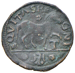reverse: Aquila. Ferdinando I d Aragona (1458-1494). Cavallo AE gr. 1,40. MIR 93. Molto raro. BB/Buon BB