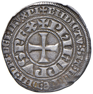 obverse: Francia. Filippo IV il Bello (1285-1314). Grosso tornese AG gr. 3,90. Duplessy 213. BB