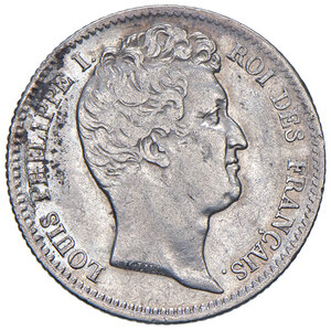 obverse: Francia. Luigi Filippo I (1830-1848). Franco 1831-A (Parigi) AG. Gadoury 452. q.BB 