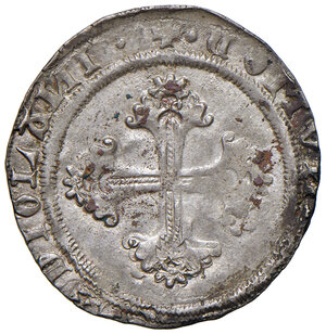 obverse: Milano. Repubblica Ambrosiana (1447-1450). Grosso AG gr. 2,36. MIR 167. Più di BB
