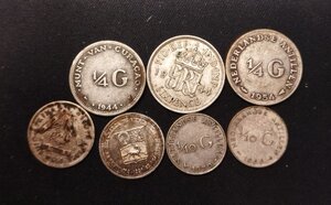 reverse: MONDO. Lotto 07 monete in argento molto interessanti. Conservazioni varie.