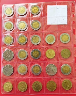 reverse: Lotto 26 pz SAN MARINO, monete tutte diverse. Vari anni e conservazioni.