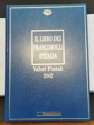 obverse: Italia. Libro dei francobolli d talia del 2002. 