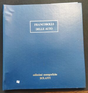 obverse: Bolaffi. Francobolli delle Auto. Libretto con 50 francobolli a tema auto. Molto affascinante. 