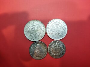 reverse: Lotto 04 riconi o falsi da studio in mistura d argento inerenti Savoia, il Regno d Italia e San Marino.