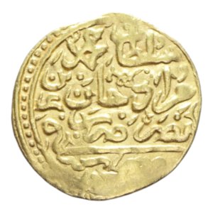 obverse: TURKEY OTTOMAN EMPIRE MURAD III 982-1003 (1574-1595) GOLD SULTANI AU. 3,46 GR. BB+