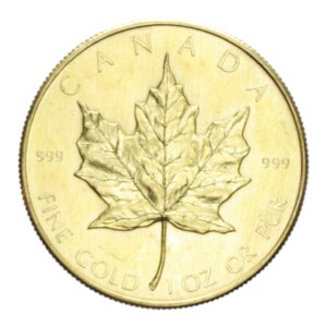 obverse: CANADA ELISABETTA II 50 DOLLARS 1979 AU. 31,20 GR. qFDC (SEGNETTI)