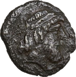 obverse: Greek Asia. Kings of Characene. Attambelos IV (AD 54/5-64/5). AE Tetradrachm, Charax-Spasinu, uncertain SE date, circa AD 54/5-64/5. 