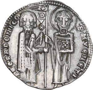 obverse: Venezia. Pietro Gradenigo (1289-1311). Grosso matapan.