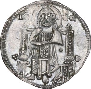 reverse: Venezia. Pietro Gradenigo (1289-1311). Grosso matapan.