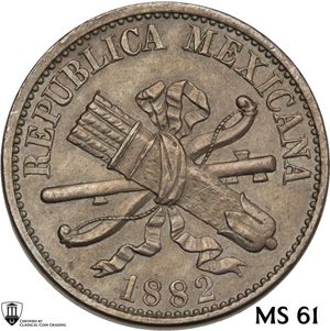 obverse: Mexico. Federal Republic (1823-1905).