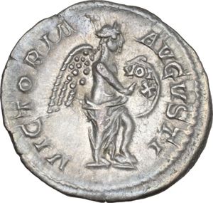 reverse: Severus Alexander (222-235).  AR Denarius, 230 AD.