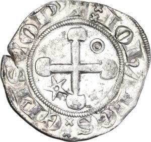 obverse: France.  Jean de Genève (1283-98).  AR Gros. Valence and Die mint.PdA 4703 (Jean III);