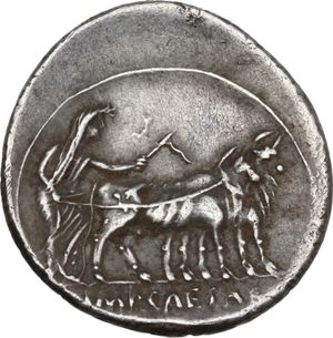 reverse: Augustus (27 B.C - 14 A.D.).  AR Denarius, uncertain Italian mint, possibly Rome. 