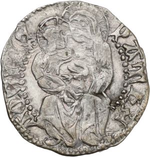 reverse: Aquileia. Ludovico II di Teck (1412-1420). Denaro.