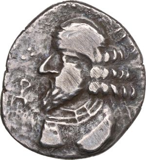 obverse: Greek Asia. Persis. Pakor II (c. 1st cent. AD). AR Drachm. Istakhr (Persepolis) mint. 