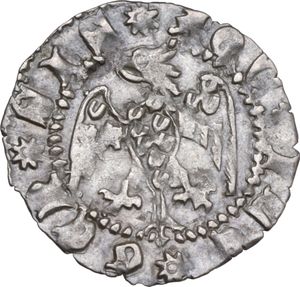 reverse: Aquileia. Antonio II Panciera (1402-1411). Soldo o denaro.