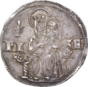 reverse: Pisa. Repubblica a nome di Federico I (1155-1312). Grosso da 2 soldi o aquilino minore. 