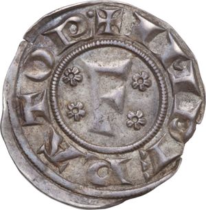 obverse: Pisa. Repubblica, a nome di Federico I (1155-1312). Grosso da 12 Denari, 1220-1250.