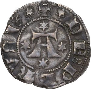 obverse: Perugia. Repubblica (1260-1506). Bolognino riferibile all ordinanza del 1395.