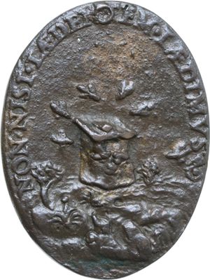 reverse: Enrico Orsini (1593-1604), Marchese di Stimigliano, Signore di Monterotondo. Medaglia ovale. 