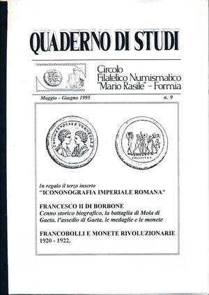 obverse: AA.VV. Quaderno di studi n. 9. Iconografia imperiale romana. Francesco II di Borbone. Circolo Numismatico 