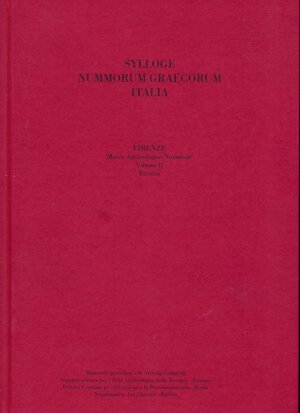 obverse: AA.VV. Sylloge Nummorum Graecorum Italia. Firenze Museo Archeologico Nazionale Volume 2. Etruria. Pp 221, foto in b/n, condizioni ottime. 