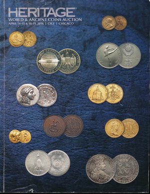 obverse: Heritage. Asta n. 3046. Aprile 2016. USA. Monete antiche e moderne. Pp. 180, foto a colori, condizioni buone.