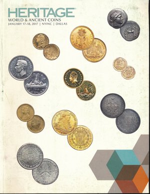 obverse: Heritage. Asta n. 3053. Gennaio 2017. USA. Monete antiche e moderne. Pp.206, con foto a colori, condizioni buone.