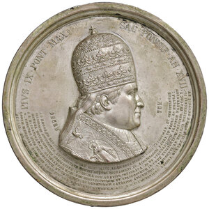 obverse: 1862 Stato Pontificio. Pio IX (1846-1878). Canonizzazione dei Francescani. 