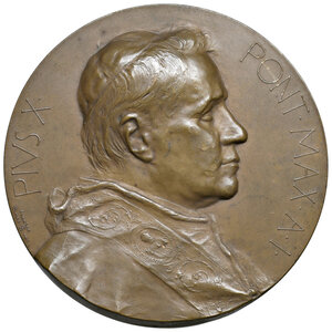 obverse: 1904 Stato Pontificio. Pio X (1903-1914). Straordinaria. Anno I. 